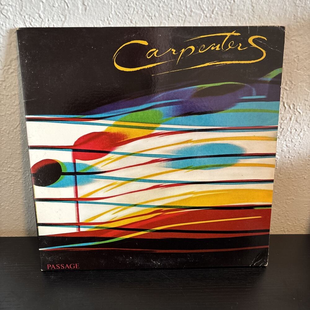 The Carpenters ‎Passage 1977 vinyl record vintage